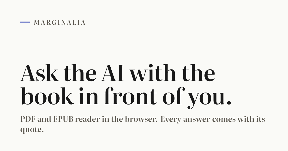 Show HN: PDF/ePub reader where you ask AI and each answer links to the passage